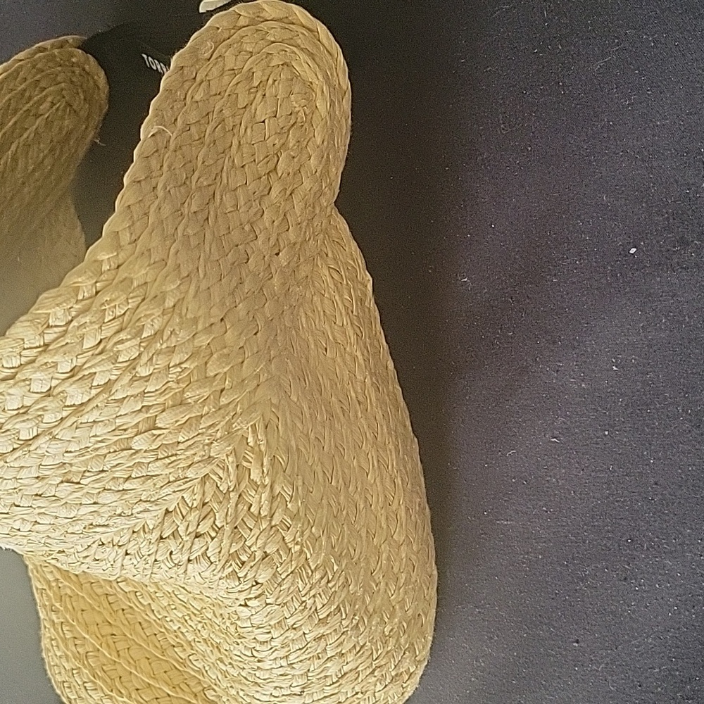 Torrid Woven Straw Visor - Picture 2 of 6